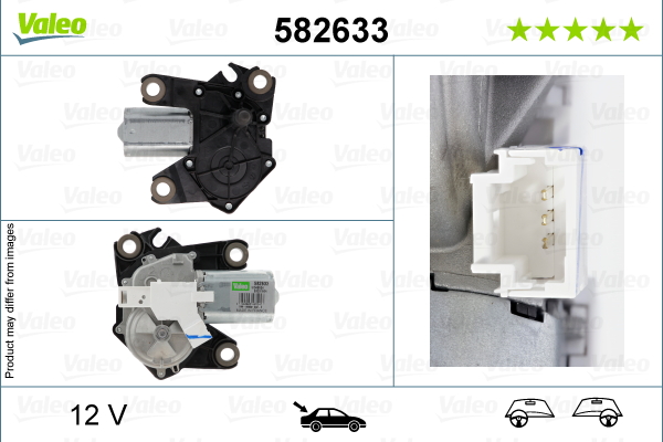 Motore tergicristallo - 582633 VALEO